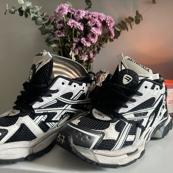 Balenciaga Other - Balenciaga Monochrome Athletic Sneakers